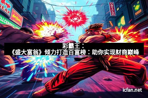 彩霸王：《盛大富翁》倾力打造百富榜：助你实现财商巅峰